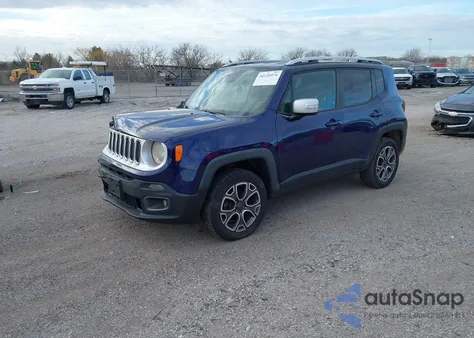 2017 Jeep Renegade Limited 4X4 from USA, damaged, VIN ZACCJBDB3HPF01309
